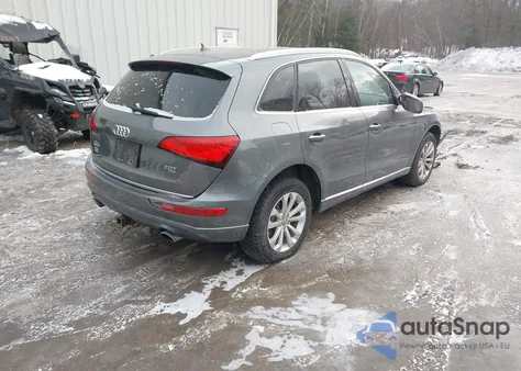2015 Audi Q5 2.0T Premium из США, поврежденный, VIN WA1LFAFP5FA038665